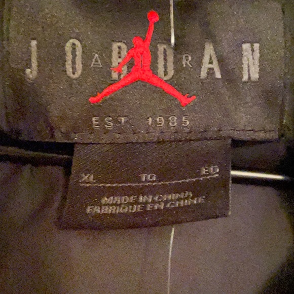 Jordan Essential Men's Statement Parka Jacket Size XL DQ7346-712 Chutney Black - Picture 5 of 7